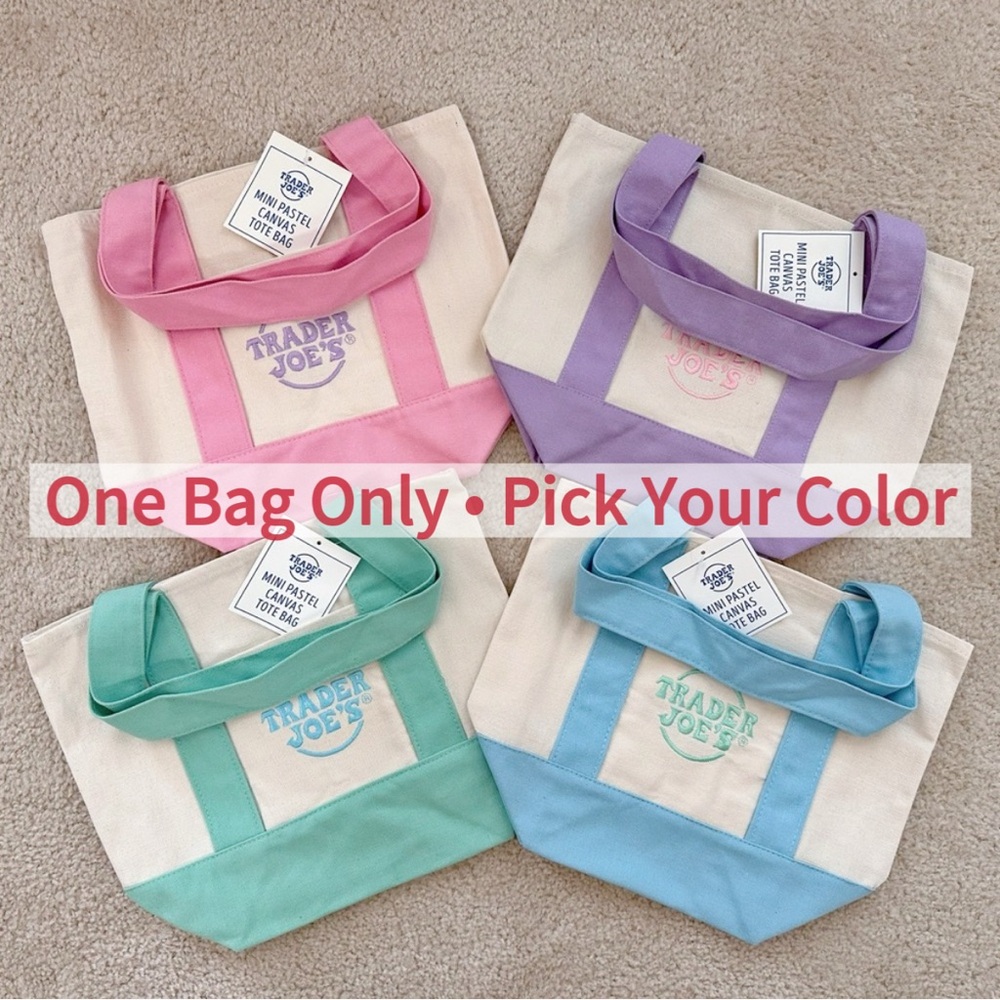 Trader Joe’s mini tote bag - One Bag Only